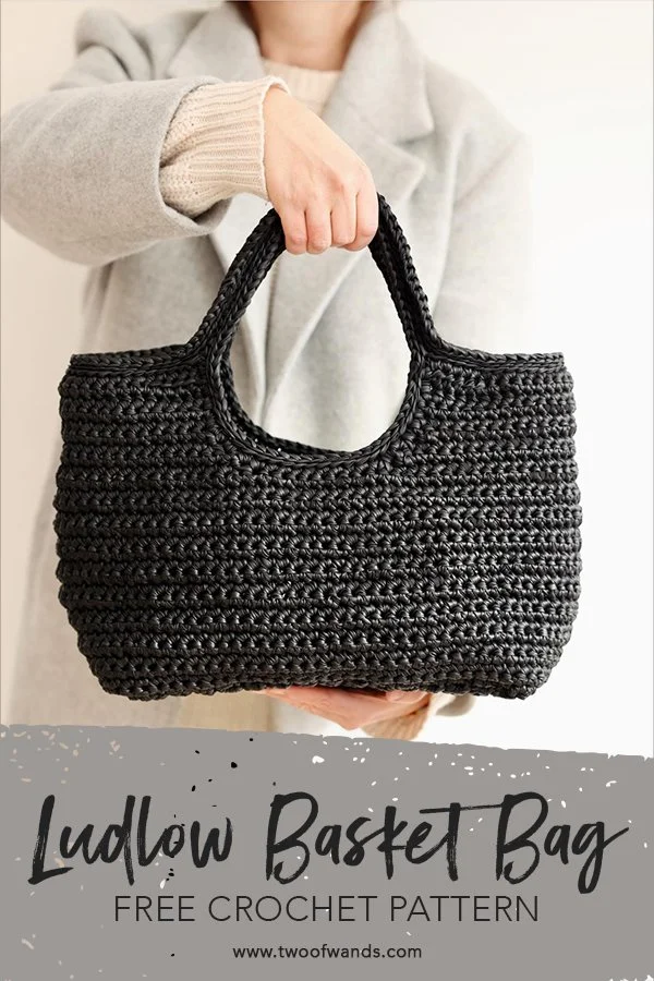 Ludlow Basket Bag FREE Crochet Pattern — Two of Wands